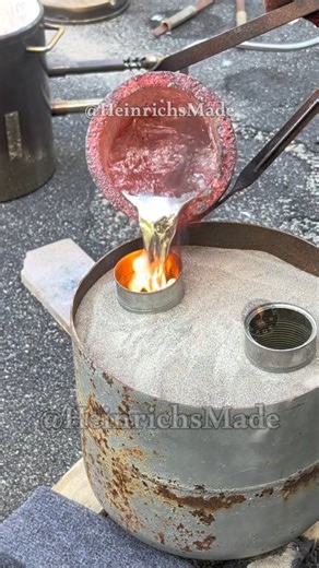 Heinrichs Made | Investment Casting Metal process Metal Casting Aluminum #heinrichsmade #investment #casting #metalcasting #mrtal | Instagram
