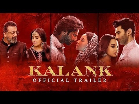 Kalank | Official Trailer | Varun | Aditya Roy | Sanjay | Alia | Sonakshi | Madhuri| Abhishek Varman