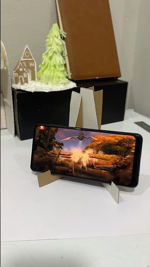 Easy Phone Holder DIY | Single Cardboard Idea |Holder Series Part 3#shorts#DIY#lifehack#howto