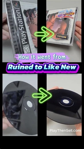 Ruined to Refurbished | Street Fighter EX Plus α (PS1) #retrogames #retrogaming #videogames