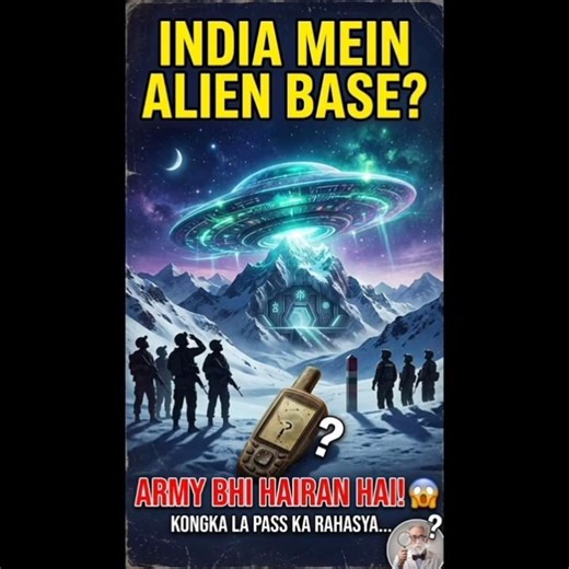 Alien Base Found in India? 🛸 #KongkaLaPass challenge 365/10