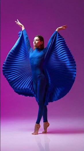 🇺🇦 Model poses for photoshoot📸 Rhythmic gymnastics. Model Valeriia