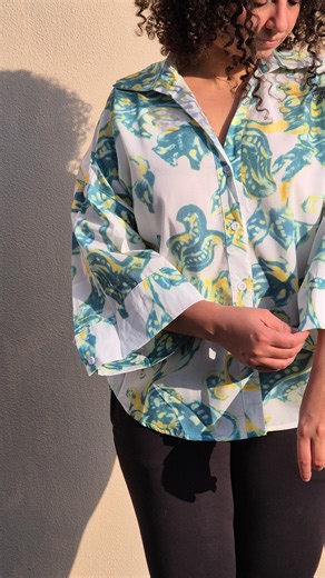 Bliss Threads | Styling this loose-fit beauty is honestly too easy. Here are few styling tips that we recommend 😍 • Front-tuck it with straight pants for... | Instagram