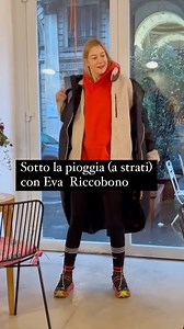 112K views · 253 reactions | Non uno, ma due, tre, quattro strati contro pioggia, vento, freddo E se lo dice (e fa) Eva Riccobono, buona “stratificazione” in questo primo sabato di dicembre.  @evariccobono #evariccobono #lookoftheday #saturdaymood #fashion #pioggia | Corriere Moda | Facebook