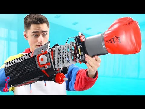 Custom LEGO Spring Boxing Glove