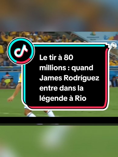 Le tir à 80 millions : quand James Rodríguez entre dans la légende à Rio #worldcup #footballanalysis #goals #skills #francefootball