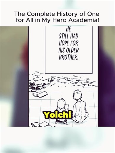 The complete history of one for all in MHA #myheroacademia #animeexplained #animefacts #animetok #weebtok just