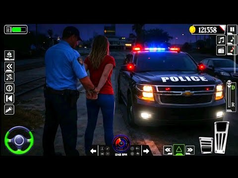 Police Car Chase Simulator 3D Game - Real Cop Cars Driving Simulator 2025 - Android GamePlay