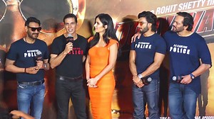 The much-awaited trailer of Rohit Shetty's film 'Sooryavanshi'is finally out. The action film, which will be out in theatres on 24th March 2020, stars Akshay Kumar, Ranveer Singh, Ajay Devgn and Katrina Kaif. The entire cast was at the trailer launch event along with director Rohit Shetty and the co-producer of the film Karan Johar. Watch this video to catch fun moments from the event. | NDTV