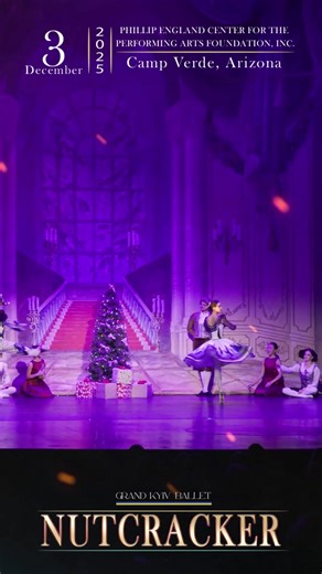 ✨ Feel the Magic of Christmas! Grand Kyiv Ballet presents the timeless masterpiece The Nutcracker. With Tchaikovsky’s unforgettable music, graceful choreography, and a festive spirit, this evening will be an enchanting memory for the whole family. 🎟️ Tickets: $49.00 – $59.00 👉 Purchase at: https://www.grandkyivballet.com.ua/en/events/nutcracker-phillip-england-center-for-the-performing-arts-foundation-inc-december-3-2025 | Grand Kyiv Ballet
