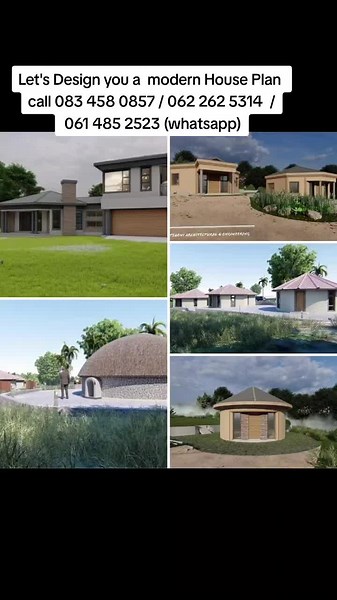 Modern Zulu Hut Designs: Circular, Pentagon, Hexagon, Octagon Shapes
