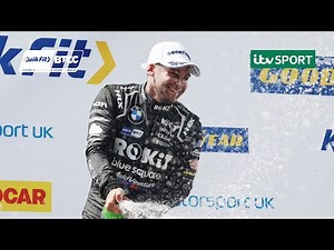 Louise Goodman interviews the Round 19 podium finishers | BTCC 2022