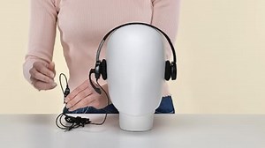 Logitech H150 Kopfhörer mit Mikrofon, Stereo-Headset, Mikrofon und Kopfbügel Verstellbar, Schaumstoff-Ohrpolster, Audio/Mikrofon Dualanschluss mit zwei 3,5mm Klinken, PC/Laptop - Schwarz