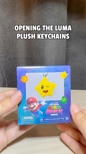 Unboxing a Luma Keychain Blind Box! | 2026 | #supermariogalaxymovie