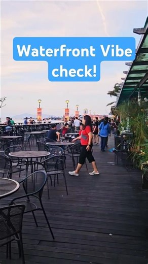 Chill Sunset Vibes! #waterfront #kotakinabalu #borneo #malaysia #shortsfeed #ytshorts #shortvideo