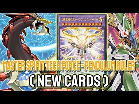 New Pendulum Support !!💥 YGOPRO - Master Spirit Tech Force - Pendulum Ruler Jan.2026 | New Cards