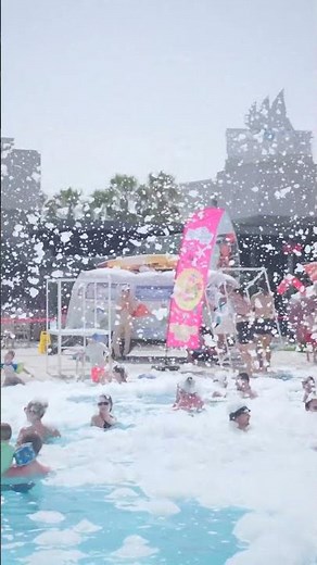 Trendy Aspendos Beach Foam Party