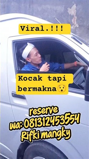 Words of wisdom from the viral travel driver Rifki Mangky