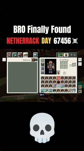 Minecraft Netherrack Moment