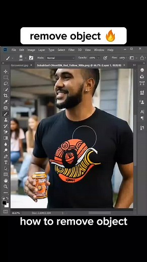 Easy Object Removal in Photoshop Tutorial for iPhone