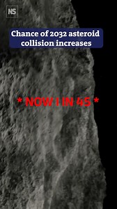 Risk of asteroid 2024 YR4 hitting Earth increases Telescopes around the world are currently trained on a building-sized asteroid hurtling in Earth’s direction, in an effort to try to understand whether it might hit us. Our current best guess is that this object, called 2024 YR4, has a 1-in-45 chance of striking in 2032, the highest risk of any known asteroid. But what does that number really mean, and when should we start panicking? Learn more: https://www.newscientist.com/article/2467169-astero