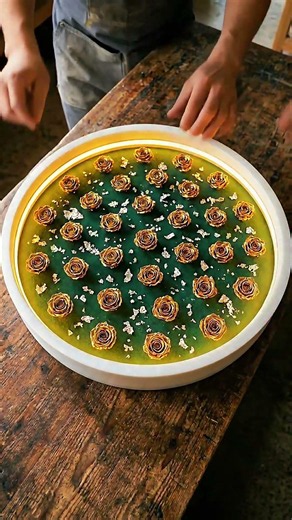 I Built a Luxury Golden Rose Table Worth $6000 | viral | Luxury | resin art | epoxy table | America