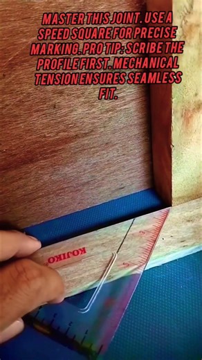 ​Stop Making Ugly Baseboard Corner Gaps!#Woodworking #DIYHacks #HomeImprovement #Craftsmanship#wood