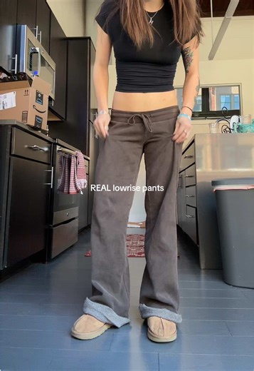 #lowrise #baggy #sweatpants #yogapants | low rise sweatpants
