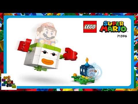 LEGO instructions - Super Mario - 71396 - Bowser Jr.'s Clown Car