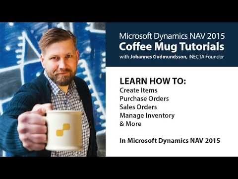 Dynamics NAV 2015: Create a sales order