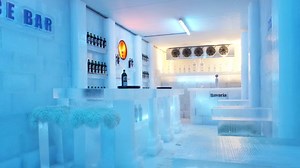 How I built a fully functioning gym made entirely of ice