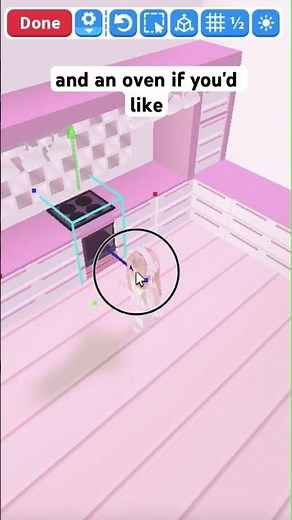 aesthetic kitchen area in adopt me tutorial! building hacks and tips #adoptme #adoptmeroblox #roblox