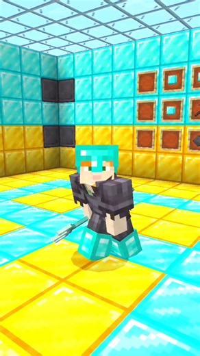 Minecraft Noob vs Pro vs Hacker in removing cobweb #Minecraft #shortvideo