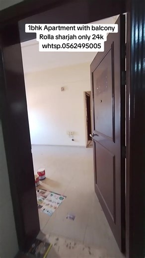 1bhk Apartment with balcony neat and clean building for family Rolla sharjah near bus station park for more details whatsp me 0562495005#1bhk #rolla #sharjah #dubai #viral