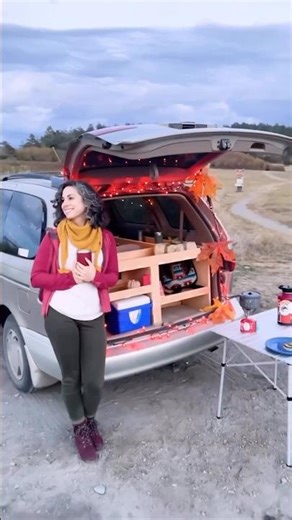 Fall Camping Vibes 🍁 Enjoy Cozy Mobile Camping Adventures Without the Crowds! 😊