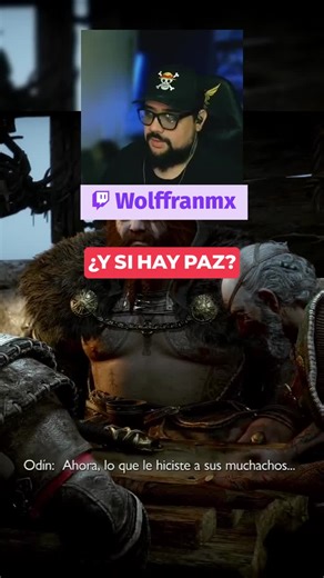 ¿Y si hay paz? #GodofWar #Ragnarök #Dioses #Paz #Videojuegos #Gaming #Kratos #Thor #Odin #Ps5 #Streamer #Streamerpequeño #Twitch #Clips #WolffranMx