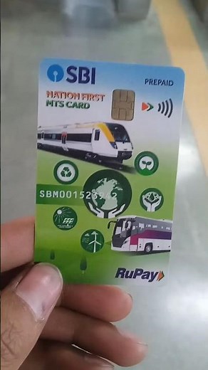SBI Metro Card | SBI Nation First Transit Card #SBI #Metro