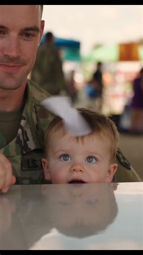 This Baby Couldn’t Believe His Eyes! 😱”