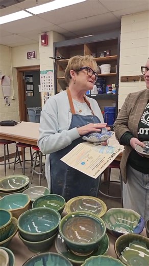 Please join us for lunch at Empty Bowls on Thursday, March 5th, 11am-1:30pm. Dine In for $25, Fast Pass or Take Out for $30. Pick out one of these incredible handmade bowls and don't forget to shop the Members Market! The Pottery at the CLC The Apple Tree Center | Community Learning Center
