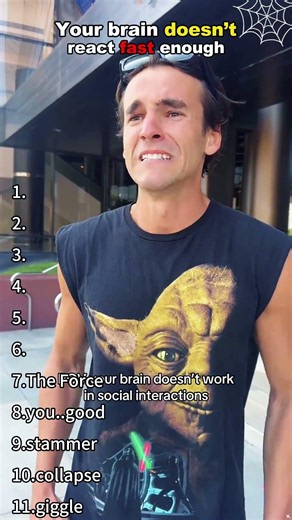 Your brain doesn’t react fast enough in social situations #funnyvideo #relationship #socialsituation