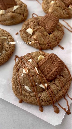 Biscoff Cookies with White Chocolate Recipe