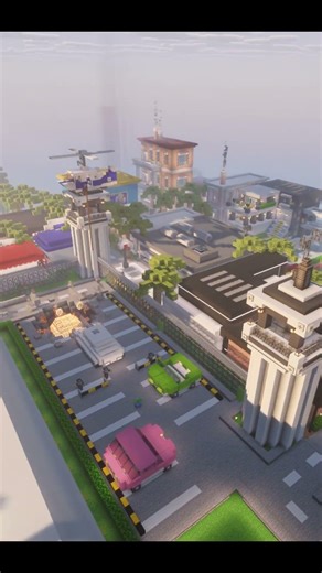 Pokémon Themed Base in Minecraft! #minecraft #mcserver #cobblemon #pokemon #minecraftserver #gaming