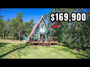 This A-Frame cabin is the cutest escape—and under $170K!