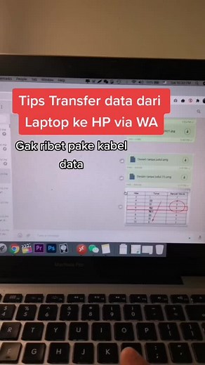Tips Transfer Data dari Laptop ke HP via WhatsApp