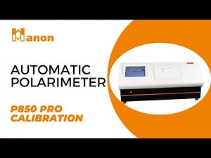 Automatic Polarimeter | P850 Pro | Calibration