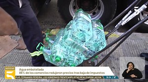 Según un informe de la empresa Scanntech, el 86% de los comercios del área metropolitana trasladó a precios la baja de impuestos al agua embotellada decidida por el gobierno | Canal 5 Noticias | Facebook