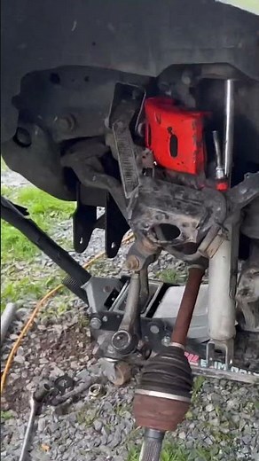 Lifted Chevrolet Silverado Lower Control Arm Replacement!