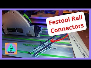 Festool FS2 guide rail connectors and how to fit them.