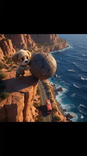 A Monkey Saved Them | A Heart-Touching Mountain Road Story