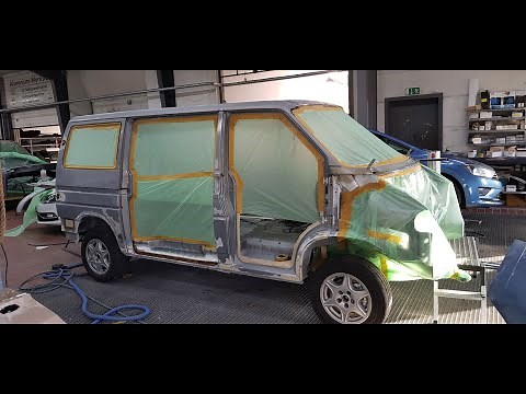 Restauration VW T4 und Umbau zum California. Full restoration VW EuroVan conversion to Camper.